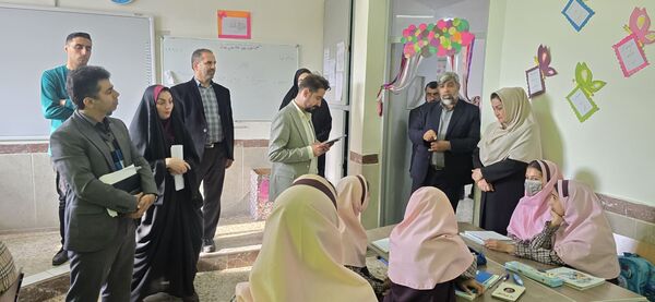 بازدید میدانی رئیس ستاد شاهد استان از دبستان شاهد شهدای دانش‌آموز کردکوی