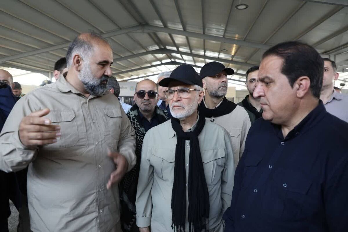 بازدید رئیس ستاد مرکزی اربعین از پایانه شهید سلیمانی مرز مهران