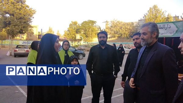 برگزاری موکب گام های عاشقی امام رضا (ع) در دبیرستان نمازی خواه مشهد