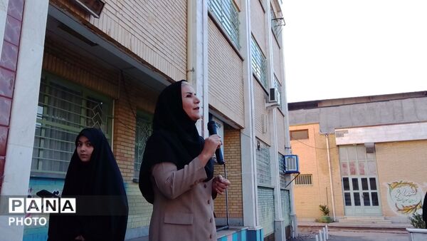 آغاز مدارس در دبیرستان شهید مطهری نیشابور 