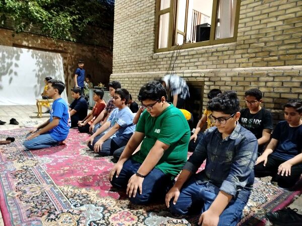 اردوی شبانه دانش‌آموزی در کانون فرهنگی مثبت بی‌نهایت شهرستان کاشمر 