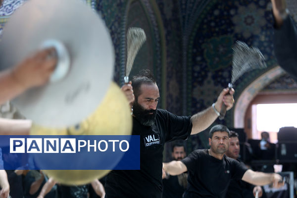 عزاداری تاسوعای حسینی(ع) در حرم حضرت معصومه(س)