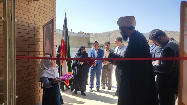 افتتاحیه مدرسه بازسازی شده ستارزاده شهرستان شیروان