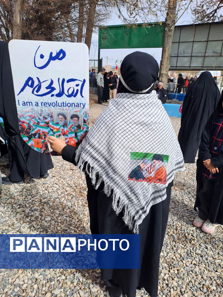 راهپیمایی پرشور ۲۲ بهمن ماه خرم‌بید