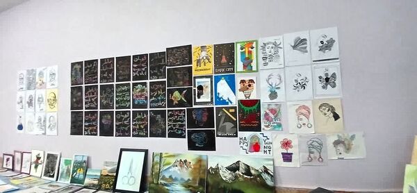 برگزاری نمایشگاه هفته هنرهای مدرسه (ماها) در آموزشگاه نمونه دولتی فدک فاروج