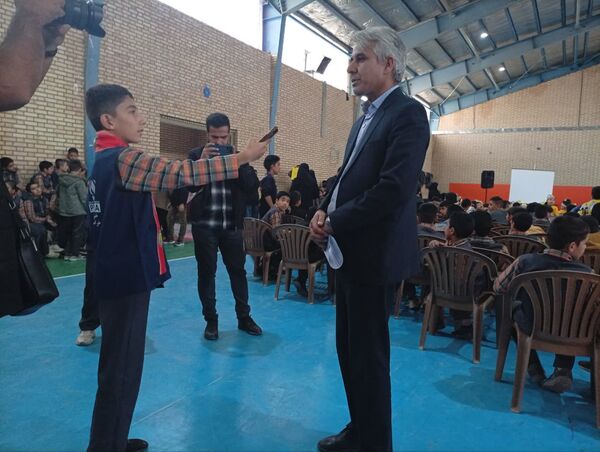 حضور پر شور خبرنگاران پانا در جشن کتاب روستای فدافن