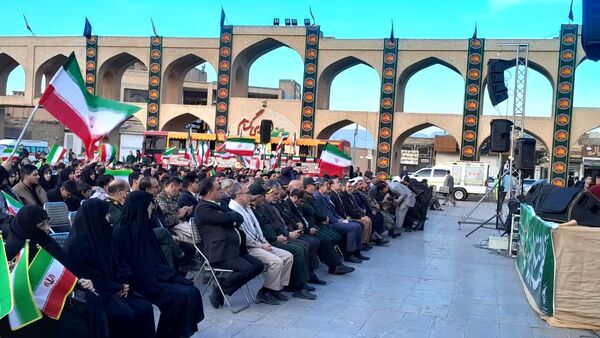 نمایش اقتدار ملت بزرگ ایران در یزد