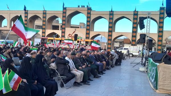 نمایش اقتدار ملت بزرگ ایران در یزد