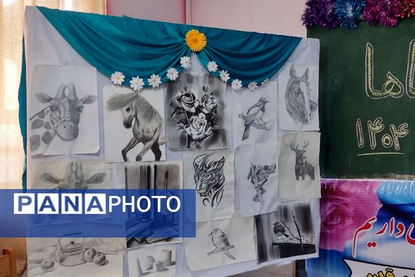 افتتاحیه جشنواره فرهنگی هنری ماها در دبستان قدر بهارستان۲