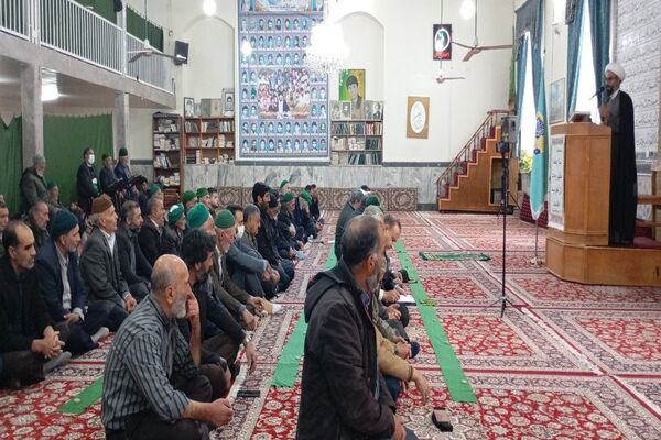 اقامه نماز جمعه در شهر بار نیشابور