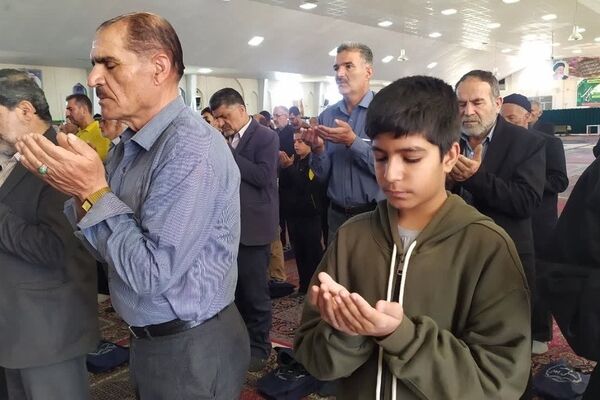 نماز عید سعید قربان در بهار