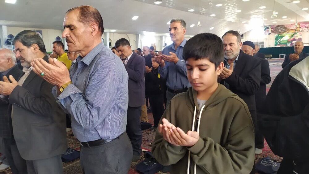 نماز عید سعید قربان در بهار