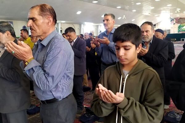 نماز عید سعید قربان در بهار