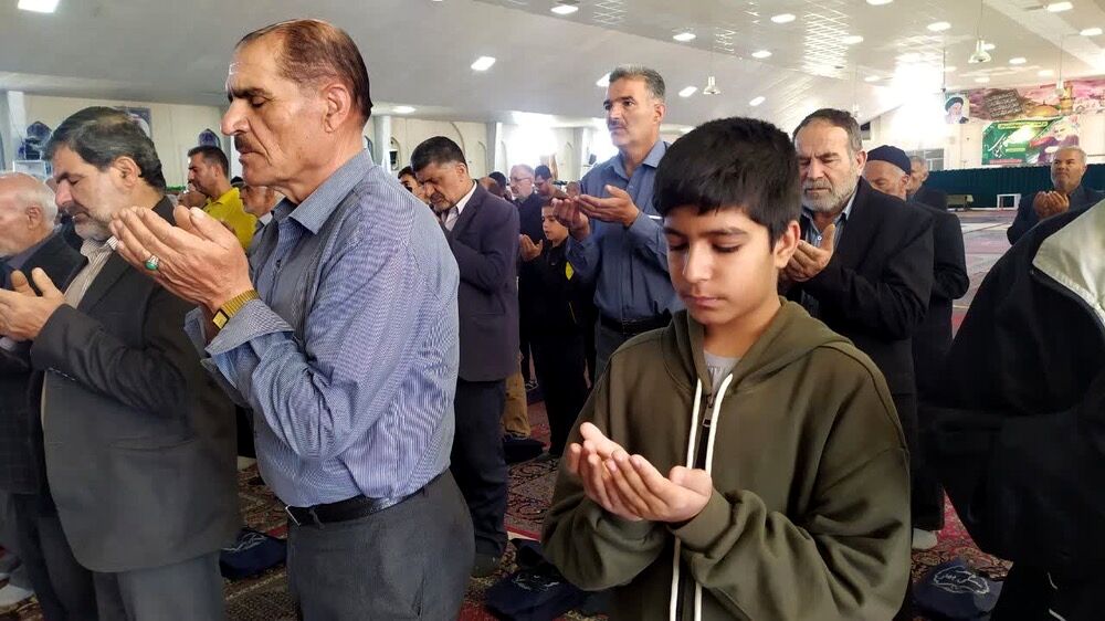 نماز عید سعید قربان در بهار