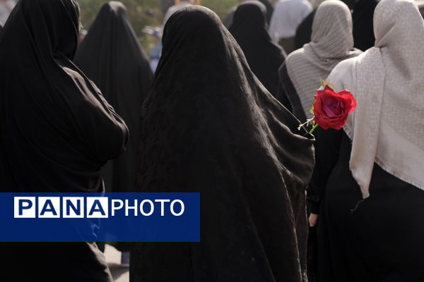 جلوه هایی از کاروان نمادین ورود کریمه اهل بیت به قم