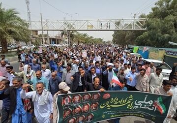 «جمعه خشم و نصر» در سراسر استان کرمان 