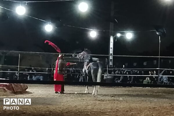  تعزیه حضرت ابوالفضل (ع) و علی اکبر (ع) در شهرک گلشهر چهاردانگه