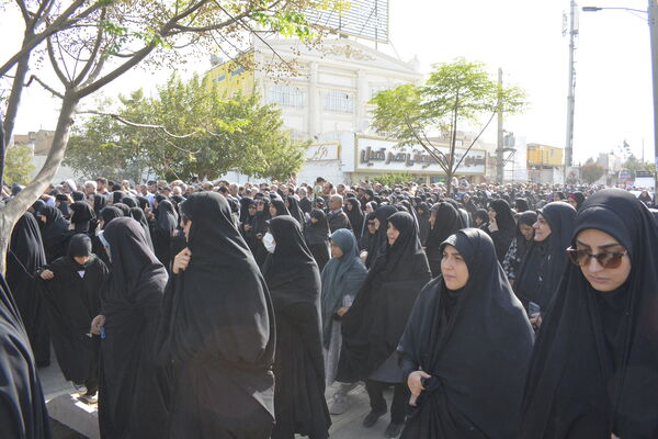 مراسم تشییع پیکر پاک شهید والامقام ابوالقاسم مهری در اسلامشهر