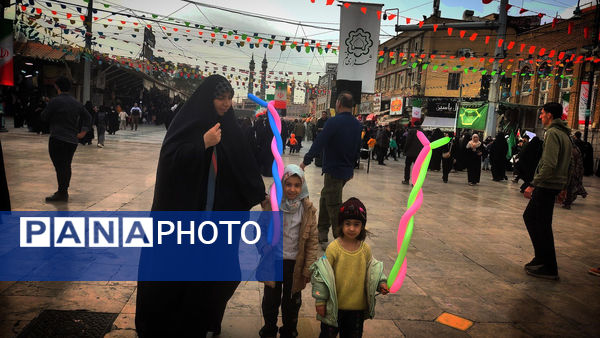 شکوه عشق و ارادت مردم به وطن