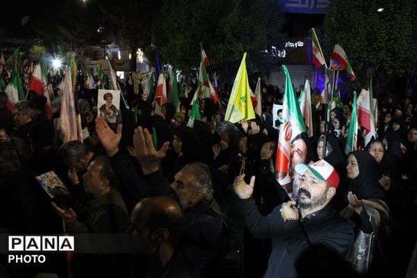 اجتماع مردمی بیعت با رهبر انقلاب در نیشابور 
