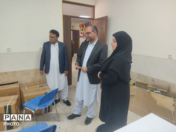 مانور بازگشایی مدارس در نصرت‌آباد
