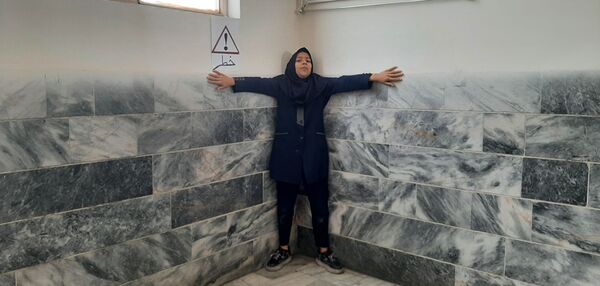 مانور زلزله در مدرسه مهندس رحمانی فرد مشهد