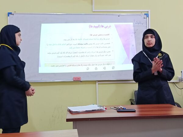 طرح مدام در دبیرستان فرزانگان 