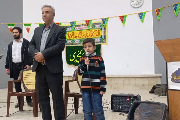 شادی سربازان ظهور در جشن نیمه شعبان