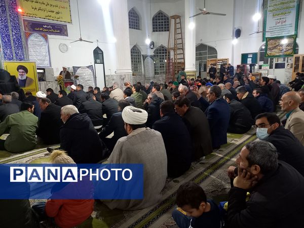 مراسم گرامیداشت شهادت سید حسن نصرالله در مسجد جامع آشخانه 