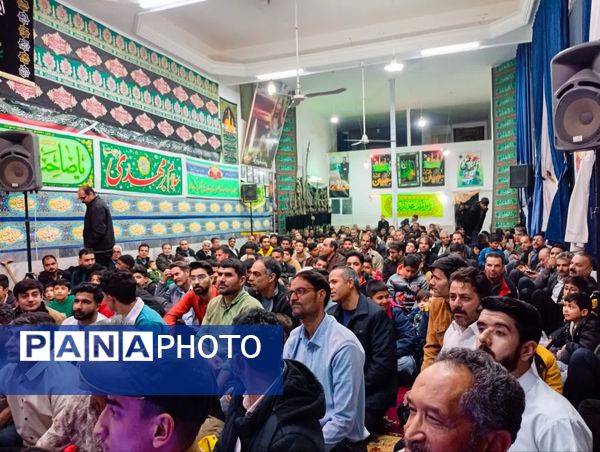 جشن ولادت حضرت مهدی (عج) در روستای فدافن