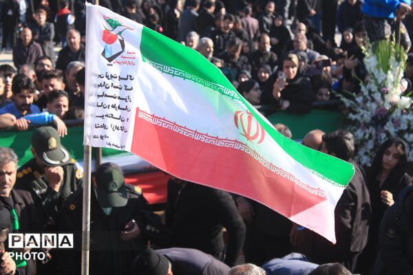 تشییع و تدفین پیکر شهید امیرحسن کاظمی