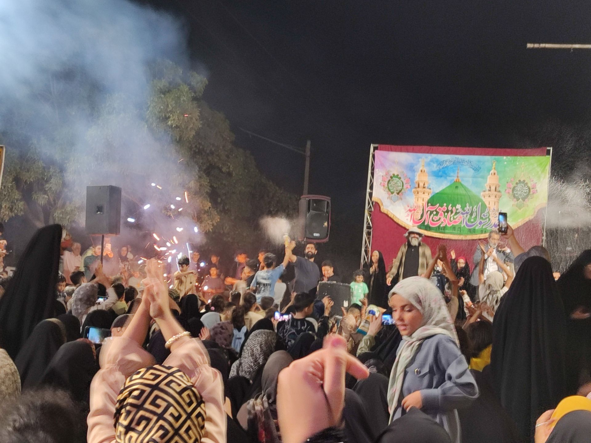 جشن میلاد پیامبر (ص) و امام صادق (ع) در مشهد مقدس 