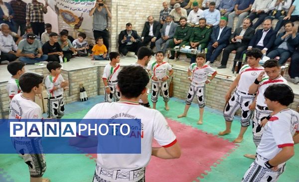 افتتاحیه گود ورزش زورخانه‌ای شهر بار 