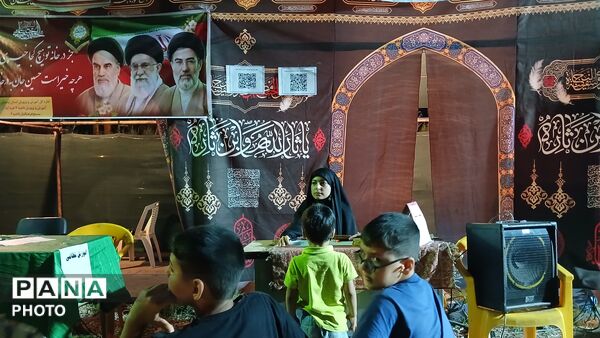 برگزاری برنامه‌های فرهنگی و هنری فرهنگیان ناحیه 2 خرم‌ آباد در موکب تعزیه اعظم لرستان
