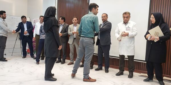 جشن روز کارگر در بیمارستان شهدا لردگان 