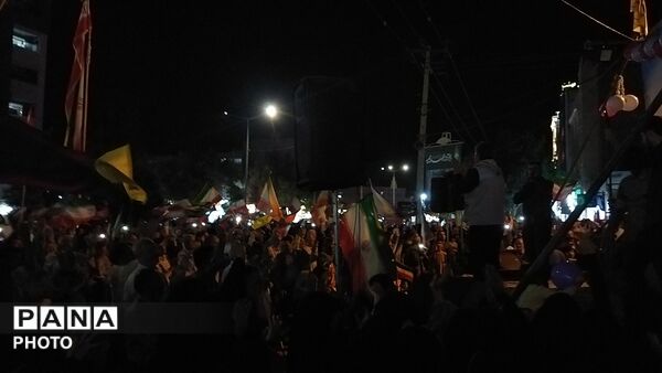 صد و نود و پنجمین شب از اجتماعات مردمی بلوار فضل نیشابور 