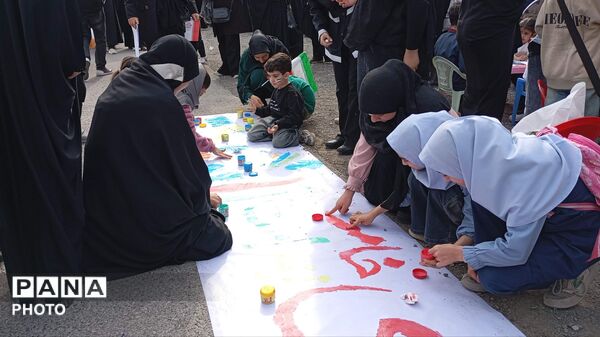 گرامیداشت شهدای مدرسه میناب در گرگان