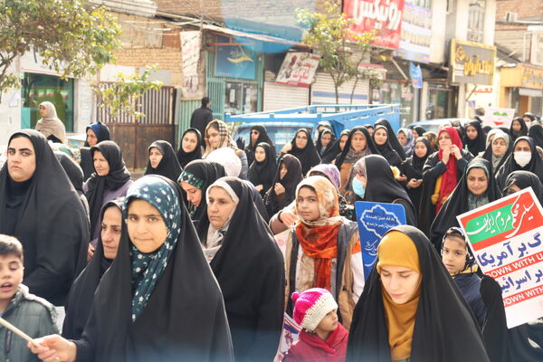 راهپیمایی ۲۲ بهمن بخش بندپی شرقی
