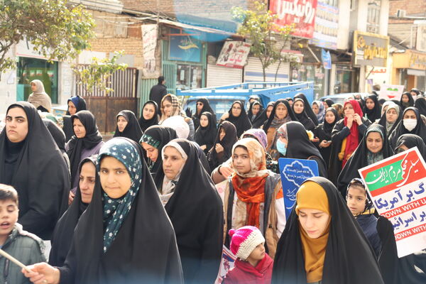 راهپیمایی ۲۲ بهمن بخش بندپی شرقی