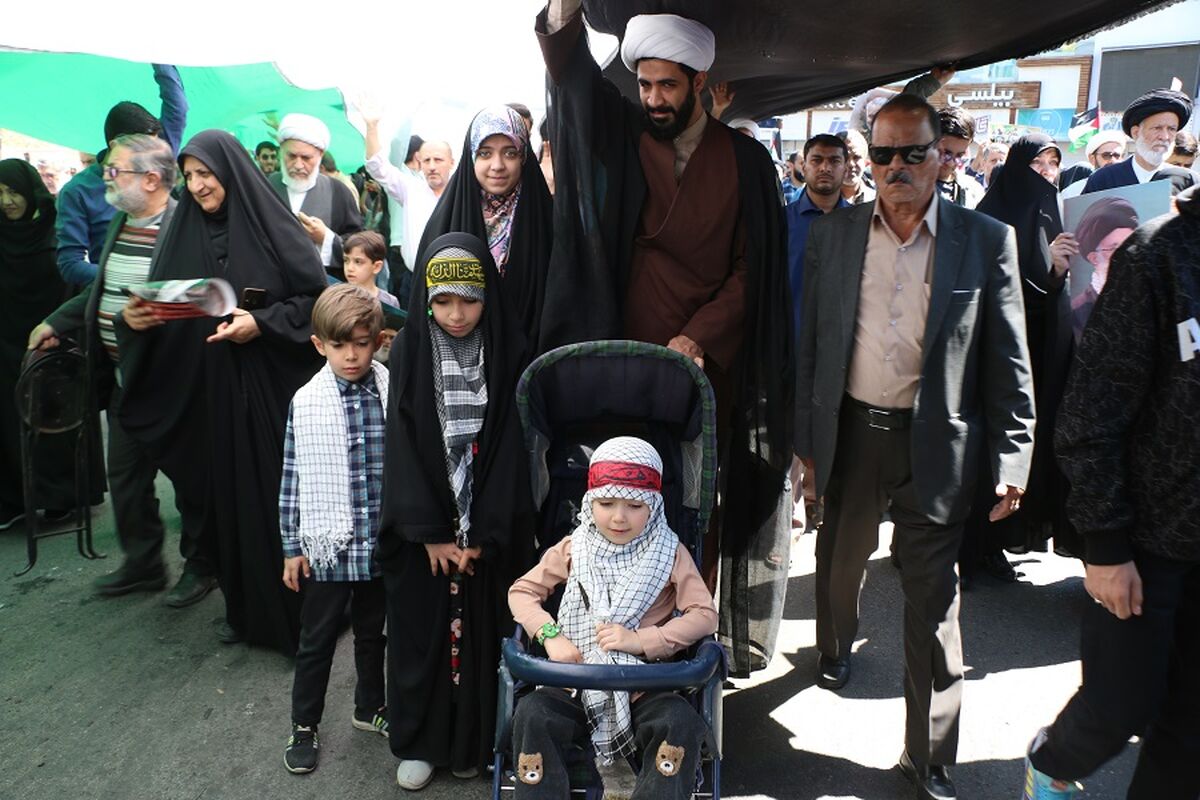 شکوه حضور؛ پیشکش کودکان غزه
