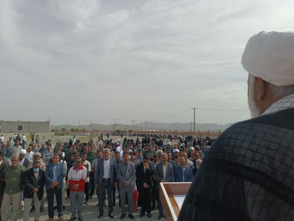 تجدید میثاق مردم بشاگرد با آرمان‌های انقلاب اسلامی در راهپیمایی ۲۲ بهمن