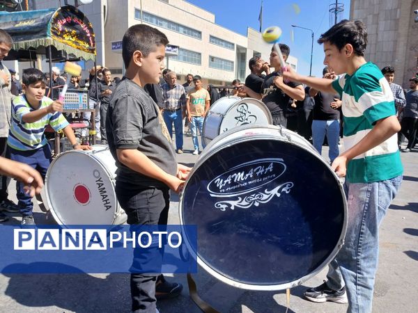 مشهدالرضا غرق ماتم شد