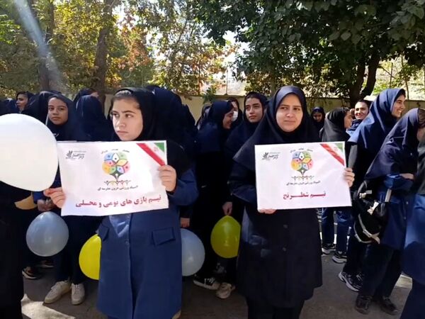 المپیاد ورزشی درون مدرسه ای در دبیرستان اژدر افشار 
