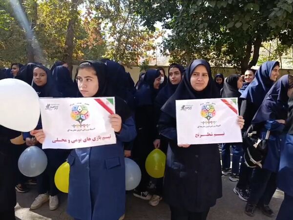 المپیاد ورزشی درون مدرسه ای در دبیرستان اژدر افشار 