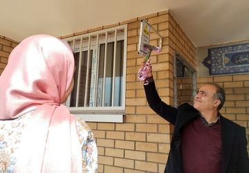 افتتاح کافه کتاب به مناسبت هفته کتاب در مدرسه فرزانگان ملارد