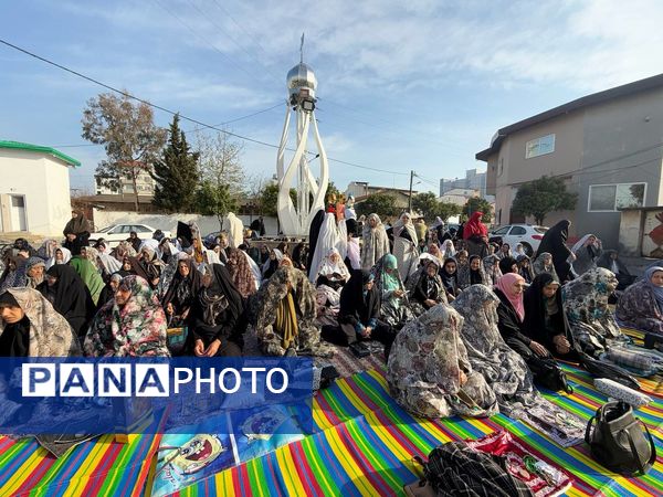 اقامه نماز عید فطر در ایزدشهر