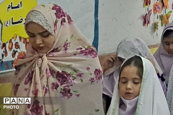 برپایی مجلس عزاداری حضرت زهرا (س) در مدارس آزاده و حاتم شهرری