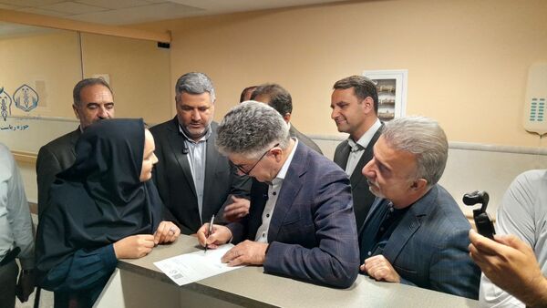 حضور معاون وزیر بهداشت در شهرستان تربت حیدریه