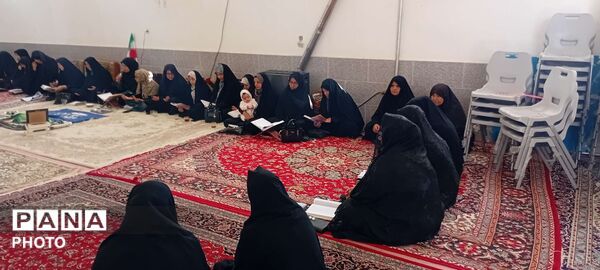 مراسم سوگواری شهادت امام صادق ع در روستای میرآباد