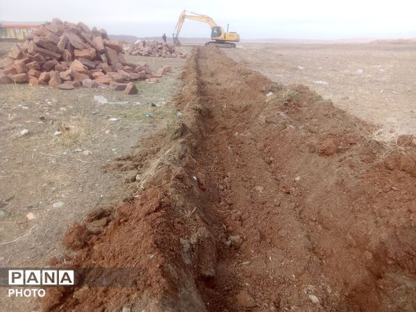توسعه زیرساخت‌های آموزشی در روستای درخت سنجد